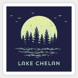 Lake Chelan Outdoor Adventure Family Vacation Sticker